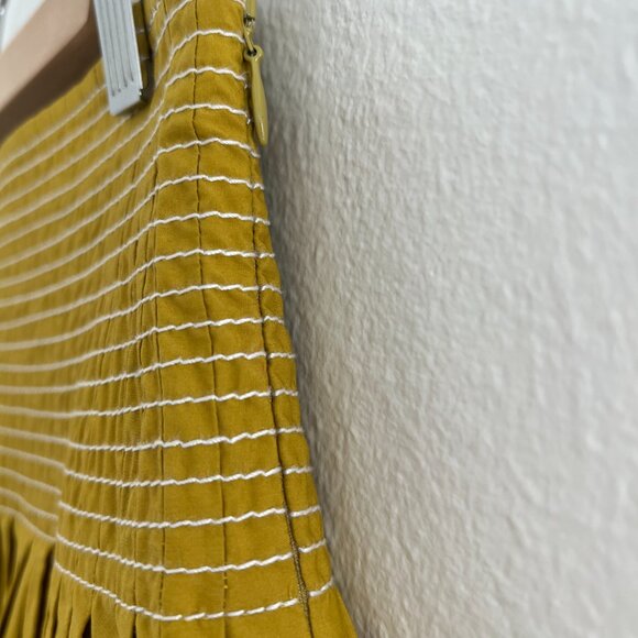 Tory Burch Veronica Plaid Colorblock Skirt - Picture 6 of 9